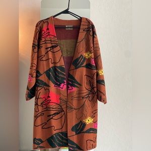 Anthropologie Bel Kazan Laurie Cardigan Duster